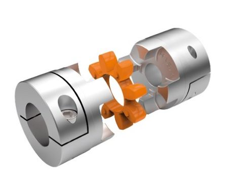 OPTIBELT Half Coupling Flange, 66.5mm Outside Diameter, 35mm Bore, 90mm Length Half Coupling Flange