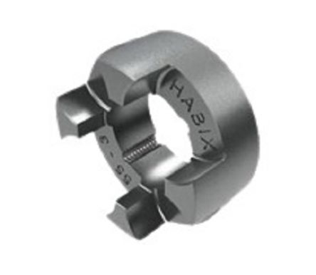 OPTIBELT Half Coupling Flange, 135mm Outside Diameter, 14 Mm, 50 Mm Bore, 112mm Length Half Coupling Flange