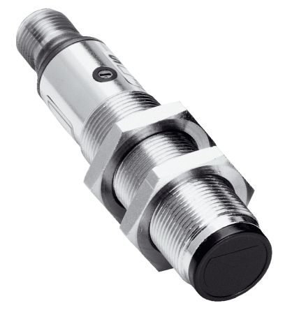 Sick V18 Zylindrisch Optischer Sensor, Reflektierend, Bereich 0,05 → 3,7 M, PNP Ausgang, M12-Steckverbinder,