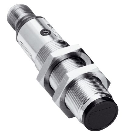 Sick V18 Zylindrisch Optischer Sensor, Reflektierend, Bereich 0,05 → 3,7 M, NPN Ausgang, M12-Steckverbinder,