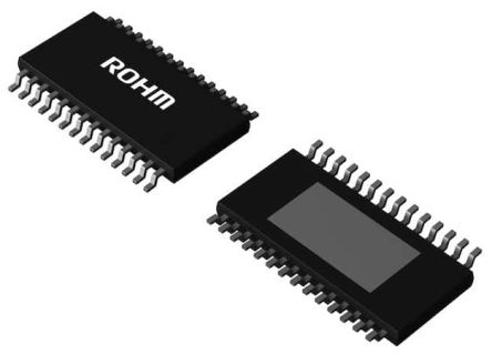 ROHM Motor Driver IC BD16852EFV-CE2, HTSSOP-B28, 28-Pin, 3.2A, 18 V, 3-phasiger Bürstenloser Motor