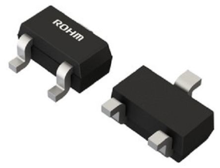 ROHM DTC123YE3HZGTL SMD, NPN Digitaler Transistor 50 V / 100 MA, EMT3 3-Pin