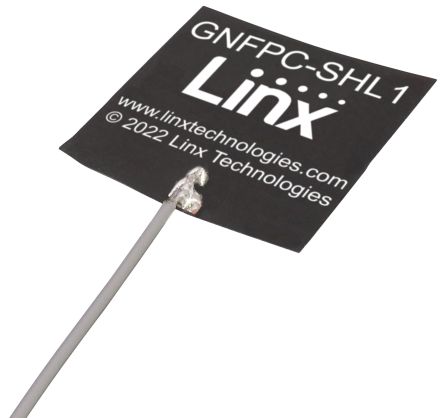 Linx Rundstrahlantenne GPS-Antenne ANT-GNFPC-SHL1100UF Selbstklebend Vierkant U.FL Buchse GNSS