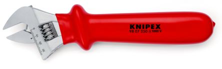 Knipex Schraubenschlüssel Rollgabelschlüssel, Backenweite 30mm, / Länge 260 Mm