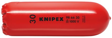 Knipex Canalina Passacavi, Colore Rosso, Ø Interno 30mm, Lunghezza 100mm, Larghezza 37 Mm Plastica