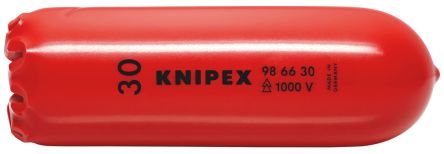 Knipex Kabelabdeckung, Kabelbrücke, Innen-Ø 30mm, 37 Mm X 100mm Kunststoff, Rot