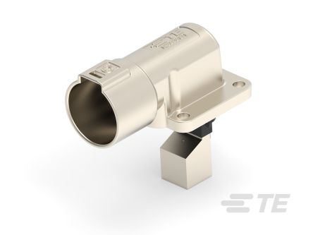 TE Connectivity Conector De PCB Ángulo De 90° Serie PowerTube 1000 De 1 Vía, 1 Fila, Paso 36mm, Terminación Orificio