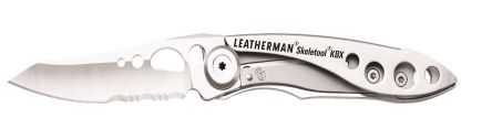 Leatherman Couteau De Poche 832382 En Acier Inoxydable Manche Acier Inoxydable Couteau