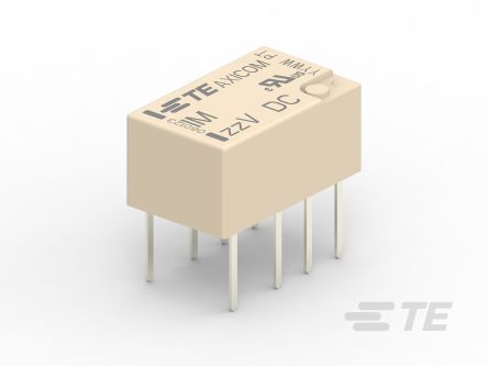 TE Connectivity Axicom HF6 Signalrelais SMD Printrelais, 12V Dc Spule, 2-poliger Wechsler, 0.4A