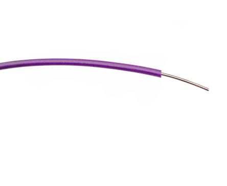 RS PRO Einzeladerleitung 0,3 Mm2 100m Violett PVC Isoliert Ø 1.55mm