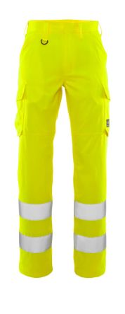 Mascot Workwear Pantalones De Alta Visibilidad, Talla 83cm, De Color Amarillo