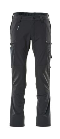 Mascot Workwear Pantaloni Blu Marino Poliammide Per Uomo, Lunghezza 32poll Leggero, Elastico 21679-311 41poll 103cm