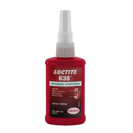 Loctite 638 Acrylklebstoff Grün, Für Metall