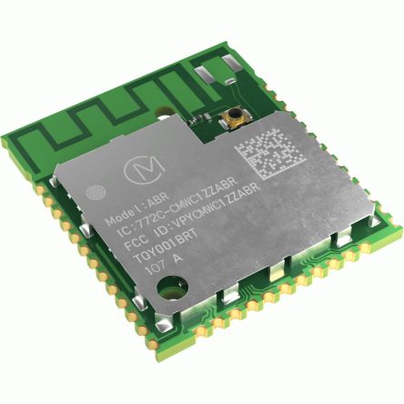 Murata Power Solutions WLAN-Modul 802.11b / G / N WLAN GPIO, UART 3 → 3.6V 22 X 19 X 2.4mm