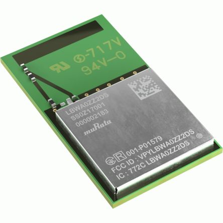 Murata Power Solutions Module WiFi LBWA0ZZ2DS-688 802.11b/g/n WLAN SDIO 3 → 3.6V 25.0 X 14.0 X 2.4mm