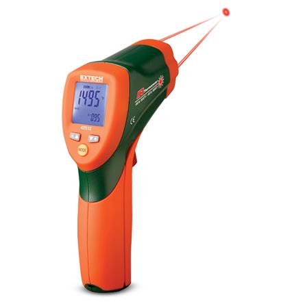 Extech IR-Thermometer 30, Bis +1000°C, Celsius/Fahrenheit