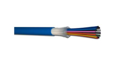 CAE Multimedia Connect LWL-Kabel 100m Multi Mode Blau