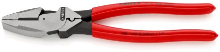 Knipex 09 11 240 Pliers, 240 Mm Overall, Straight Tip