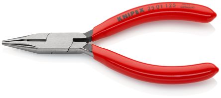 Knipex Spitzzange / Backen 27mm, Gebogen Schneidkraft → 2,2 Mm 125 Mm