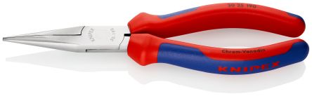 Knipex Spitzzange / Backen 50mm, Gebogen 195 Mm