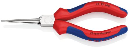 Knipex Spitzzange / Backen 55mm, Gebogen 170 Mm