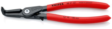 Knipex Circlip Pliers, 210 Mm Overall, Angled Tip