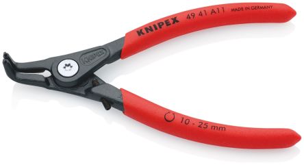 Knipex Circlip Pliers, 130 Mm Overall, Angled Tip
