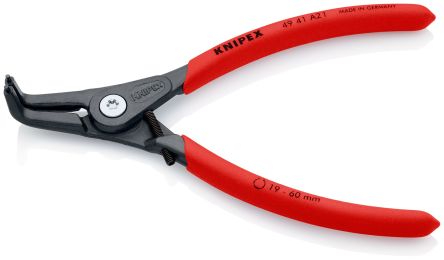 Knipex Sicherungsringzange, Gebogen 165 Mm