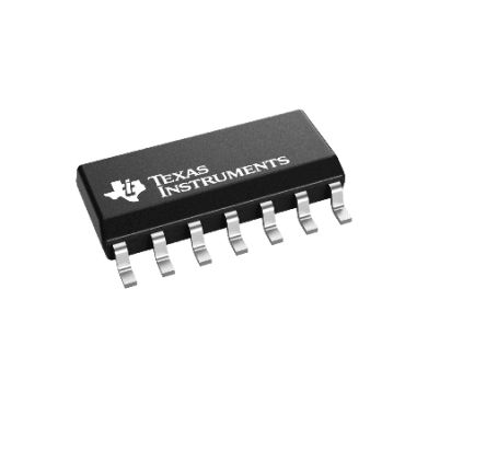 Texas Instruments Logikgatter, 4-Elem., AND, 14-Pin, SOIC, 2 Schmitt-Trigger-Eingang