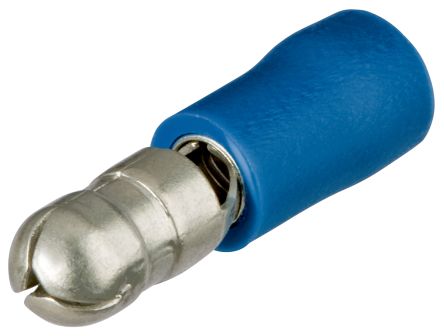 Knipex Conector De Contactos De Crimpado 97 99 151, Sí, Revestimiento De Latón, Diám. 5mm, Long. 120mm, Azul, 16AWG A