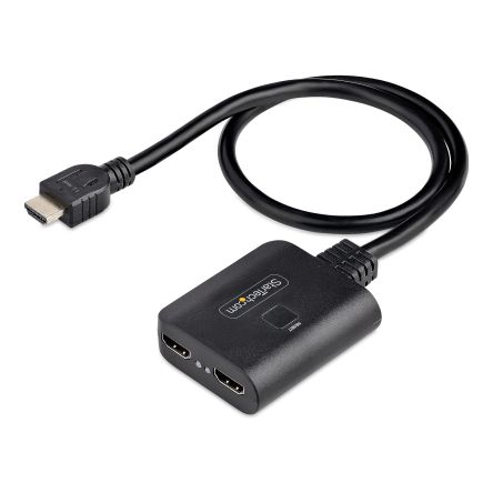 StarTech.com HDMI HDMI Splitter HDMI 2-Port, 1080dpi 2 Videoeingänge 1 Videoausgänge