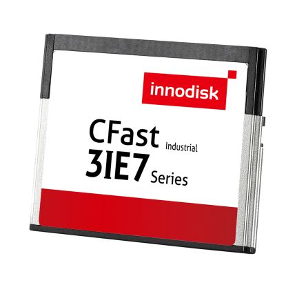 InnoDisk 3IE7 Cfast Card, 40 GB Industrieausführung, CFast, 3D TLC (SLC Mode)