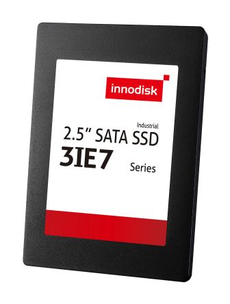 InnoDisk 3IE7, 2,5 Zoll SATA SSD SATA III Industrieausführung, 3D TLC (SLC Mode), 640 GB, Intern