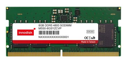 InnoDisk Arbeitsspeicher Für Laptop, 8 GB DDR5, Industrietauglich SODIMM