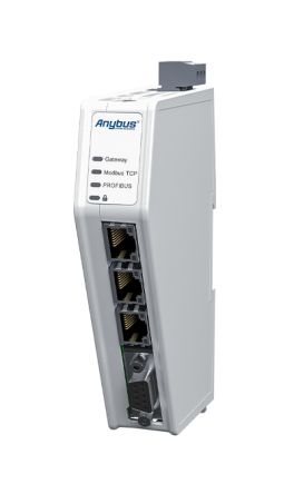 Anybus Kommunikationsgateway Für PLC-Systeme Profibus IN Modbus-TCP OUT, 98 X 27 X 144 Mm
