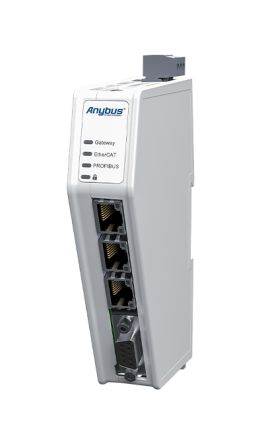 Anybus Kommunikationsgateway Für PLC-Systeme EtherCAT IN Profibus OUT, 98 X 27 X 144 Mm