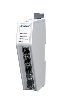 Anybus Kommunikationsgateway Für PLC-Systeme Ethernet IN Profibus OUT, 98 X 27 X 144 Mm