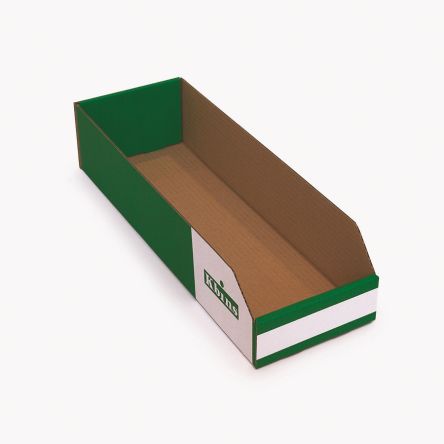 Kbins Recyclingbehälter Nein Grün, Weiß Karton, 100mm X 150mm X 450mm