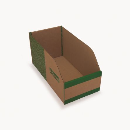 Kbins Recyclingbehälter Nein Grün, Weiß Karton, 200mm X 200mm X 400mm