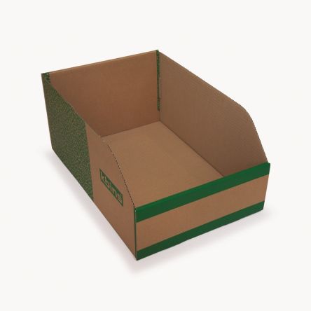 Kbins Recyclingbehälter Nein Grün, Weiß Karton, 200mm X 300mm X 450mm