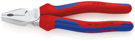 Knipex Kombizange Schneidkraft → 13 Mm 205 Mm