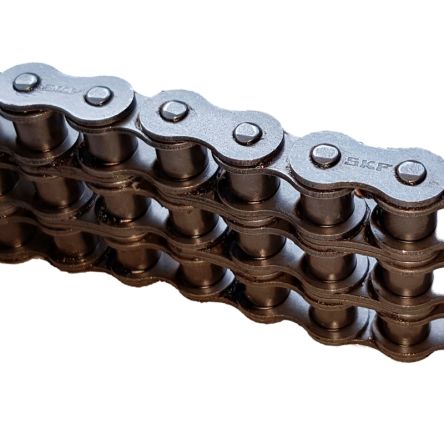 SKF PHC 16B Carbonstahl Triplex Rollenkette, Teilung 25.4mm, Länge 5m