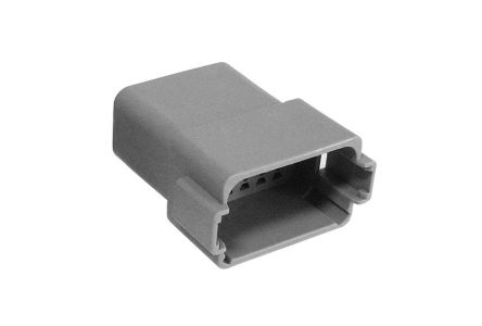 Bulgin Carcasa De Conector PX0112 Hembra De 12 Vías En 2 Filas, 13A, Terminación: Crimpado