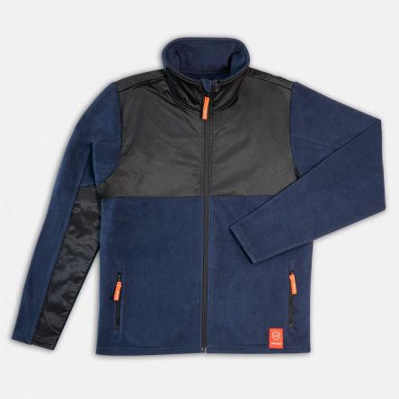 Parade Odenas Fleece-Jacke Schwarz/Marineblau, Größe M