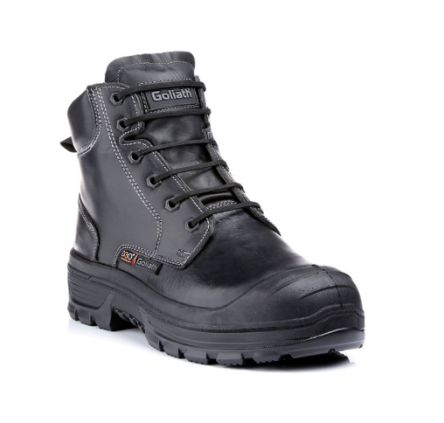 Magnum Force Unisex Sicherheitsstiefel Schwarz, Mit Aluminium-Schutzkappe, Größe 38 / UK 5