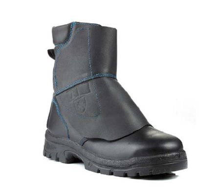 Magnum Forgemax Unisex Sicherheitsstiefel Schwarz, Mit Stahl-Schutzkappe, Größe 47 / UK 12