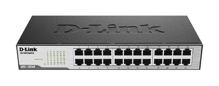 D-Link 24 Ethernet-Switch 24-Port Unmanaged EU