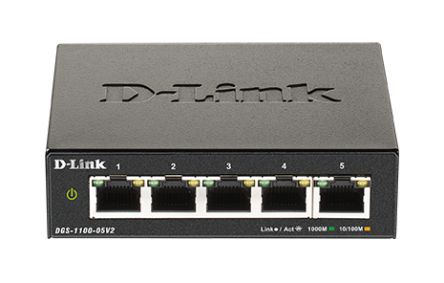 D-Link Commutateur Intelligent, 5 Ports, EU