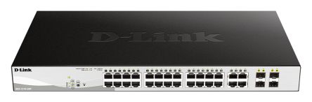 D-Link Switch Inteligente Con PoE, 28 Puertos