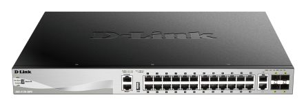 D-Link 24 Netzwerk Switch PoE 30-Port Managed Switch EU